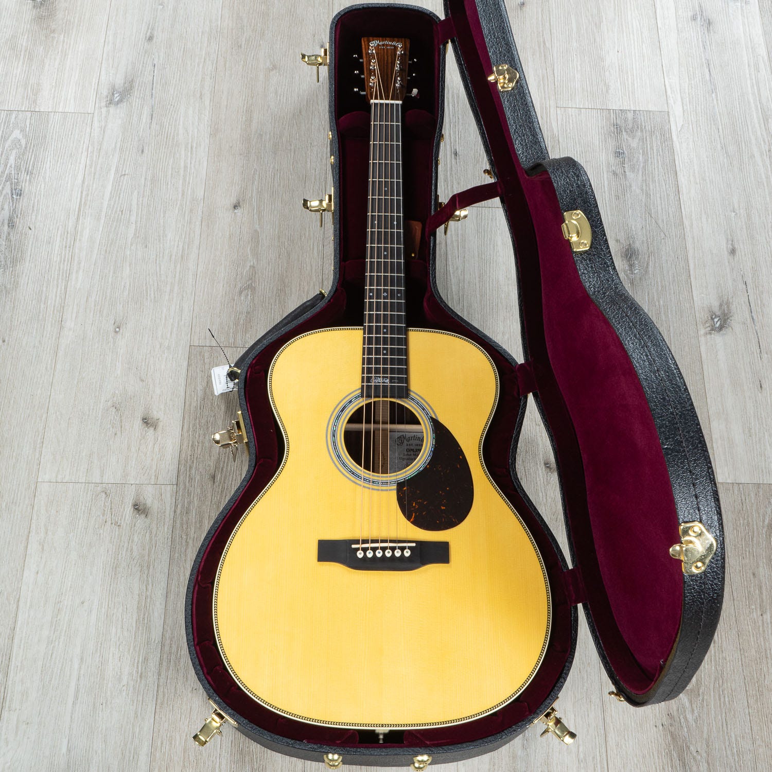 Martin OMJM John Mayer Signature Acoustic-Electric Guitar, Solid Engelmann Spruce