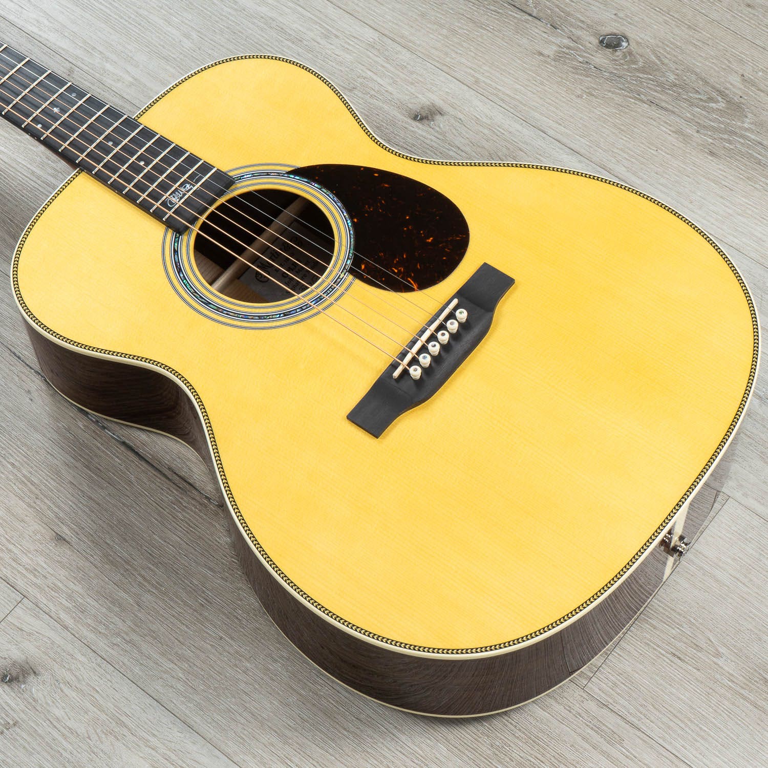 Martin OMJM John Mayer Signature Acoustic-Electric Guitar, Solid Engelmann Spruce