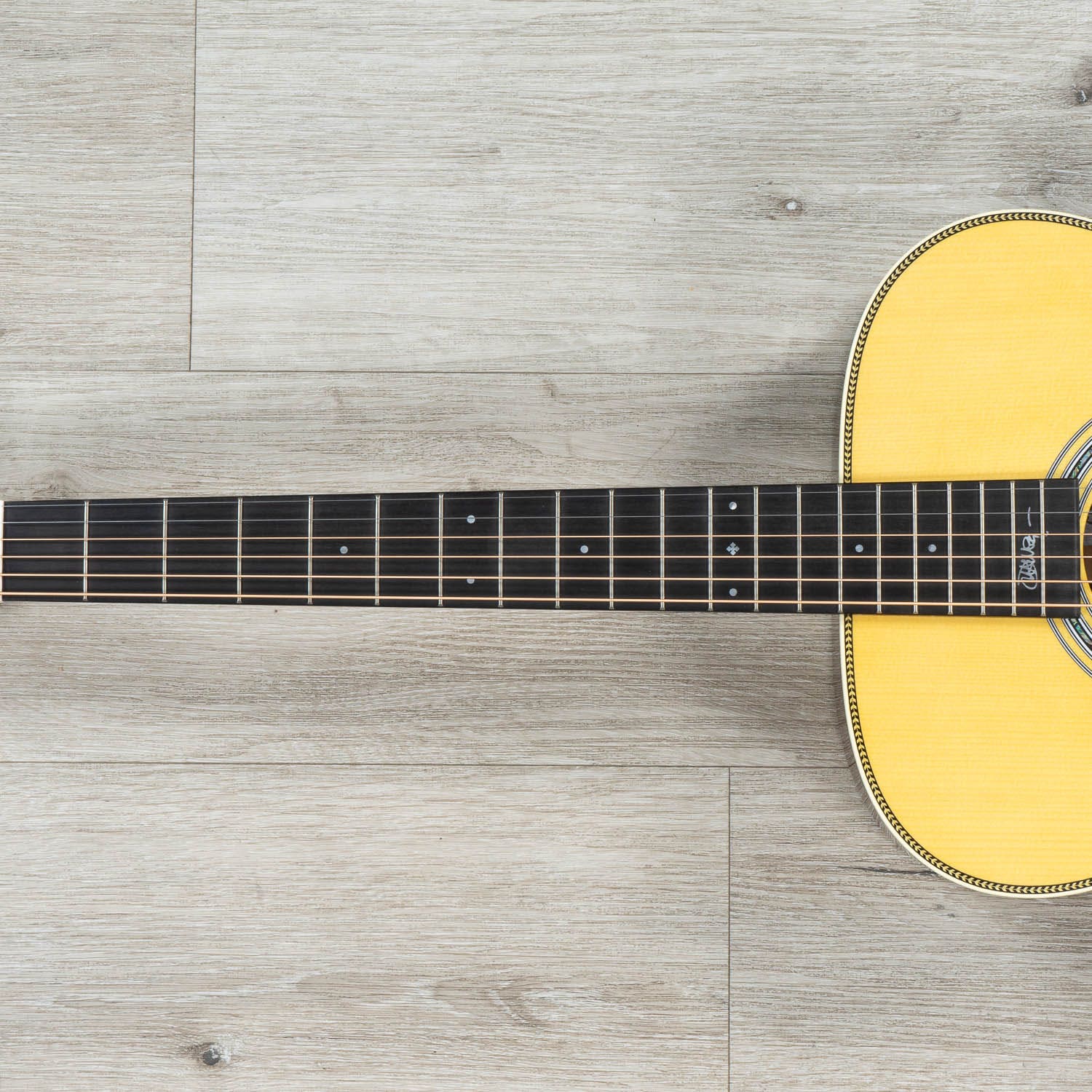 Martin OMJM John Mayer Signature Acoustic-Electric Guitar, Solid Engelmann Spruce