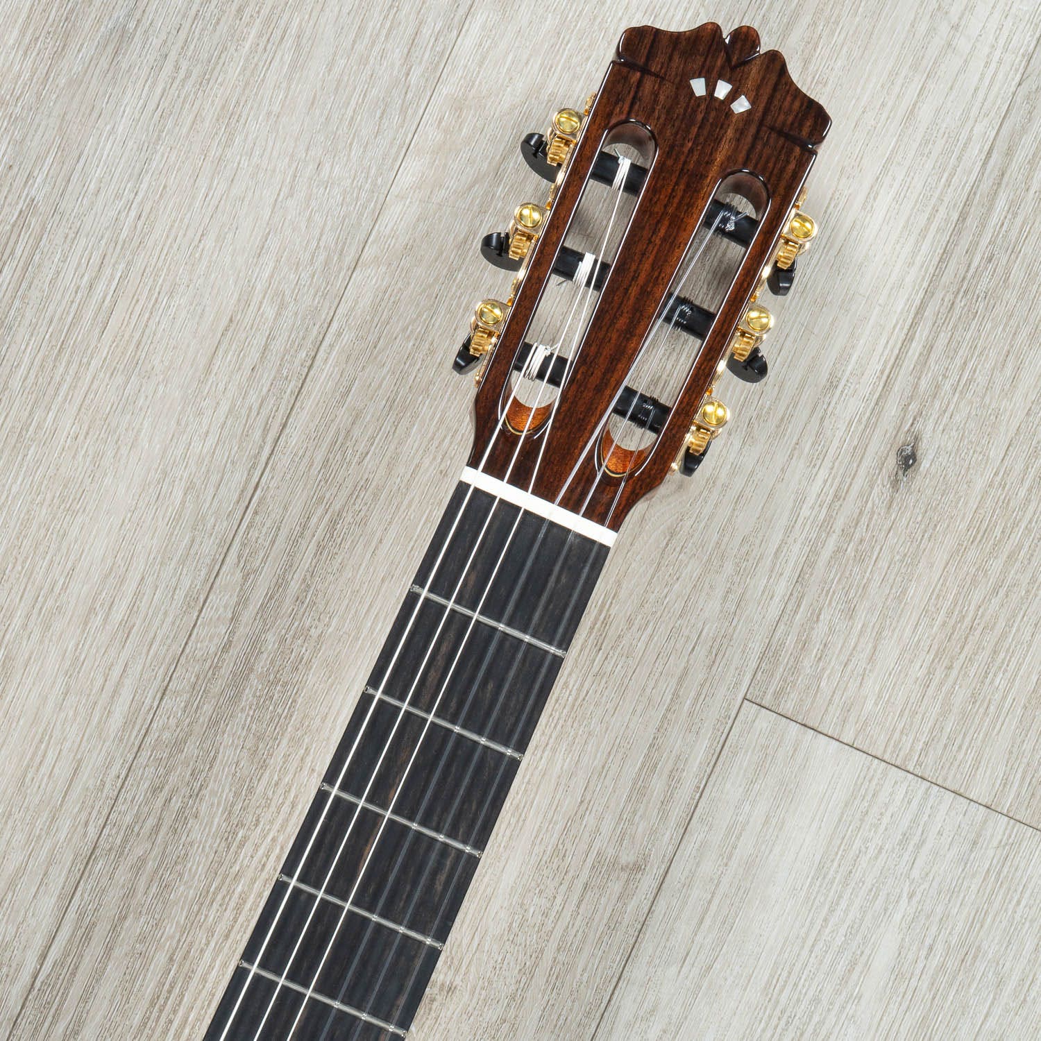 Cordoba Luthier C12 CD Classical Nylon-String Acoustic Guitar, Rosewood & Flamed Maple, Western Red Cedar