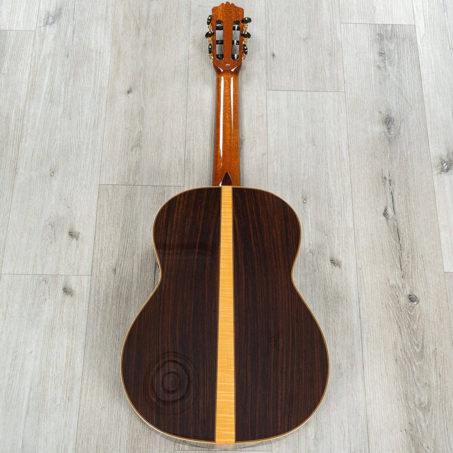 Cordoba Luthier C12 CD Classical Nylon-String Acoustic Guitar, Rosewood & Flamed Maple, Western Red Cedar