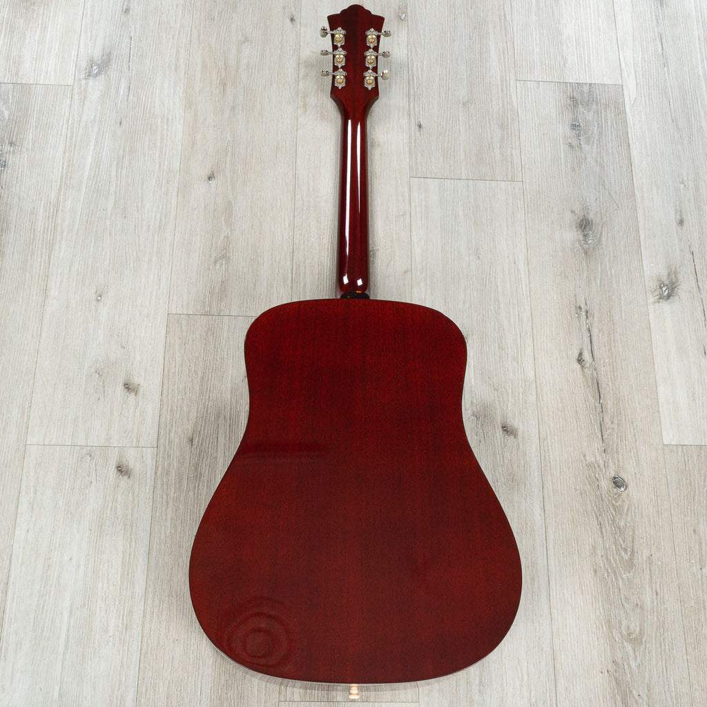 Guild D-40 Traditional Dreadnought Acoustic Guitar, Mahogany Back & Sides, Sitka Spruce Natural