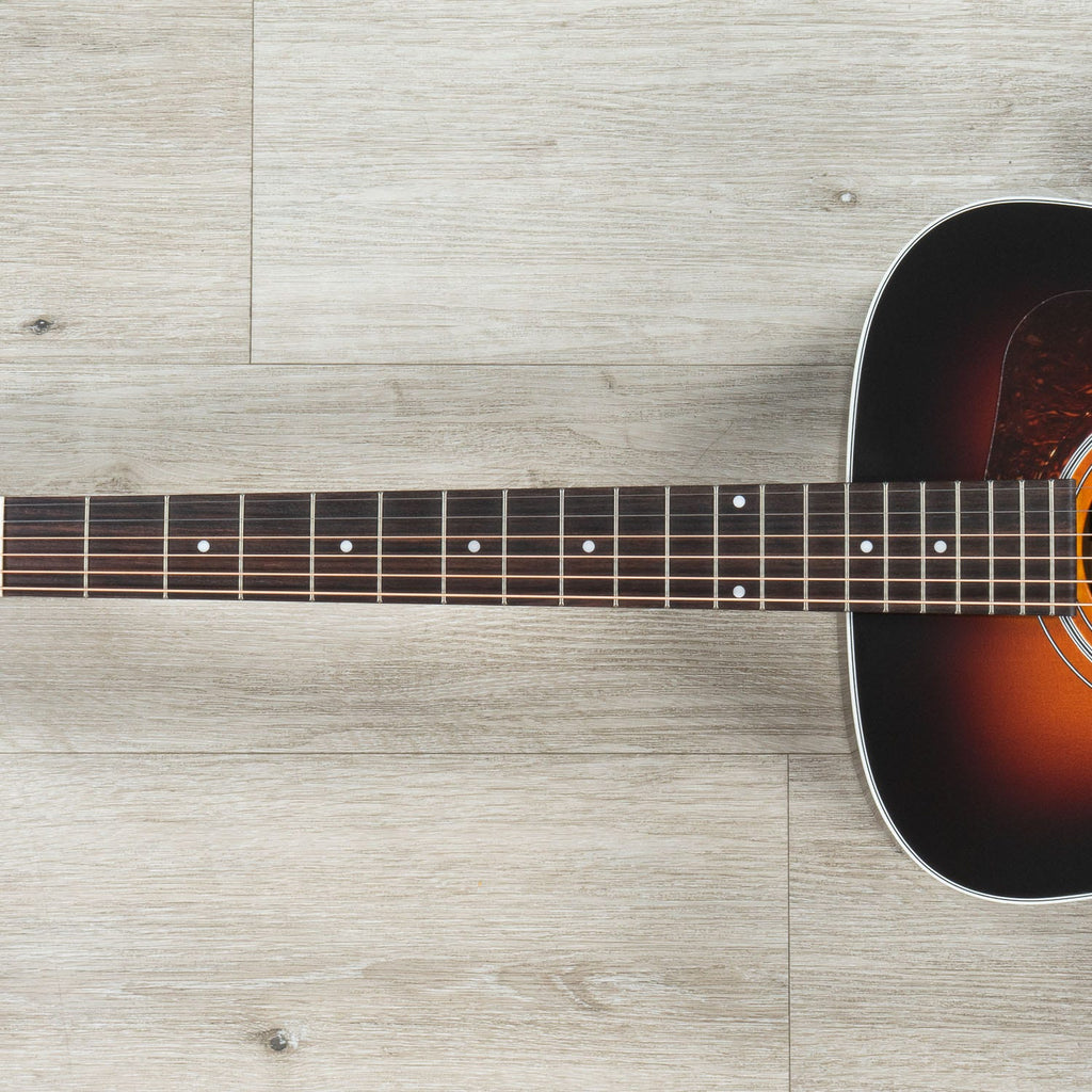 Guild USA D-50 Standard Dreadnought Acoustic Guitar, Rosewood Fretboard, Vintage Antique Burst Gloss