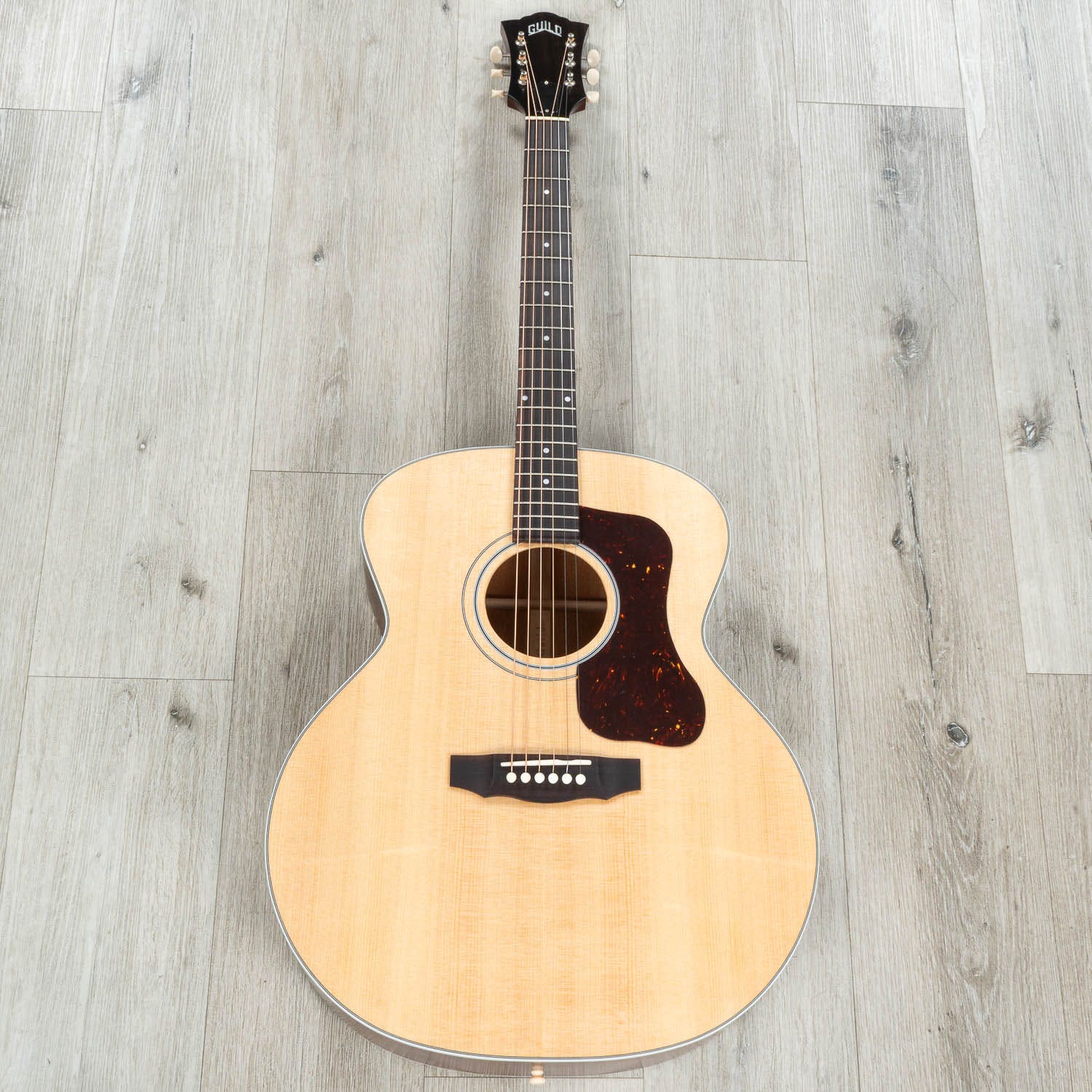 Guild USA F-40 Standard Jumbo Acoustic Guitar, Rosewood Fretboard, Vintage Natural Gloss