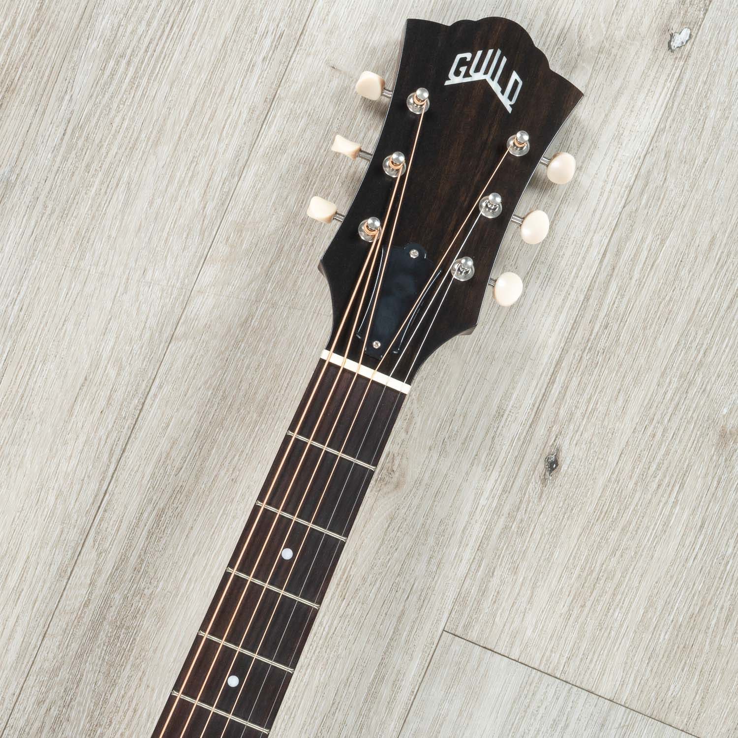 Guild USA F-40 Standard Jumbo Acoustic Guitar, Rosewood Fretboard, Vintage Natural Gloss