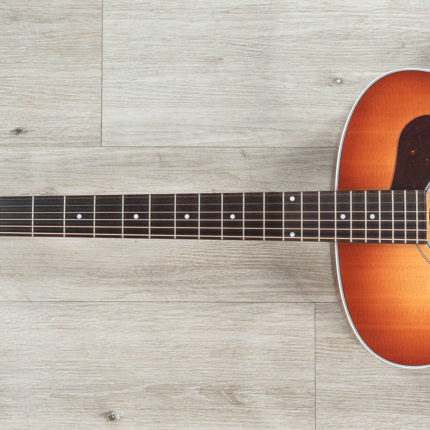 Guild USA F-40 Standard Jumbo Acoustic Guitar, Rosewood Fretboard, Vintage Pacific Sunset Burst Gloss