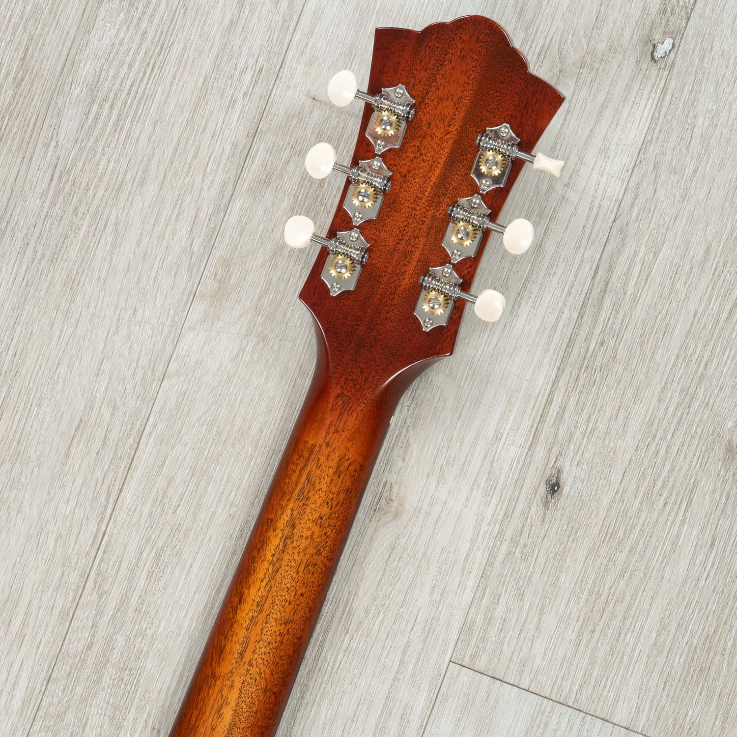 Guild USA F-40 Standard Jumbo Acoustic Guitar, Rosewood Fretboard, Vintage Pacific Sunset Burst Gloss