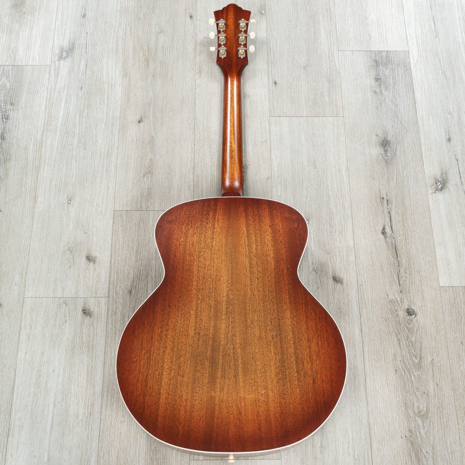 Guild USA F-40 Standard Jumbo Acoustic Guitar, Rosewood Fretboard, Vintage Pacific Sunset Burst Gloss