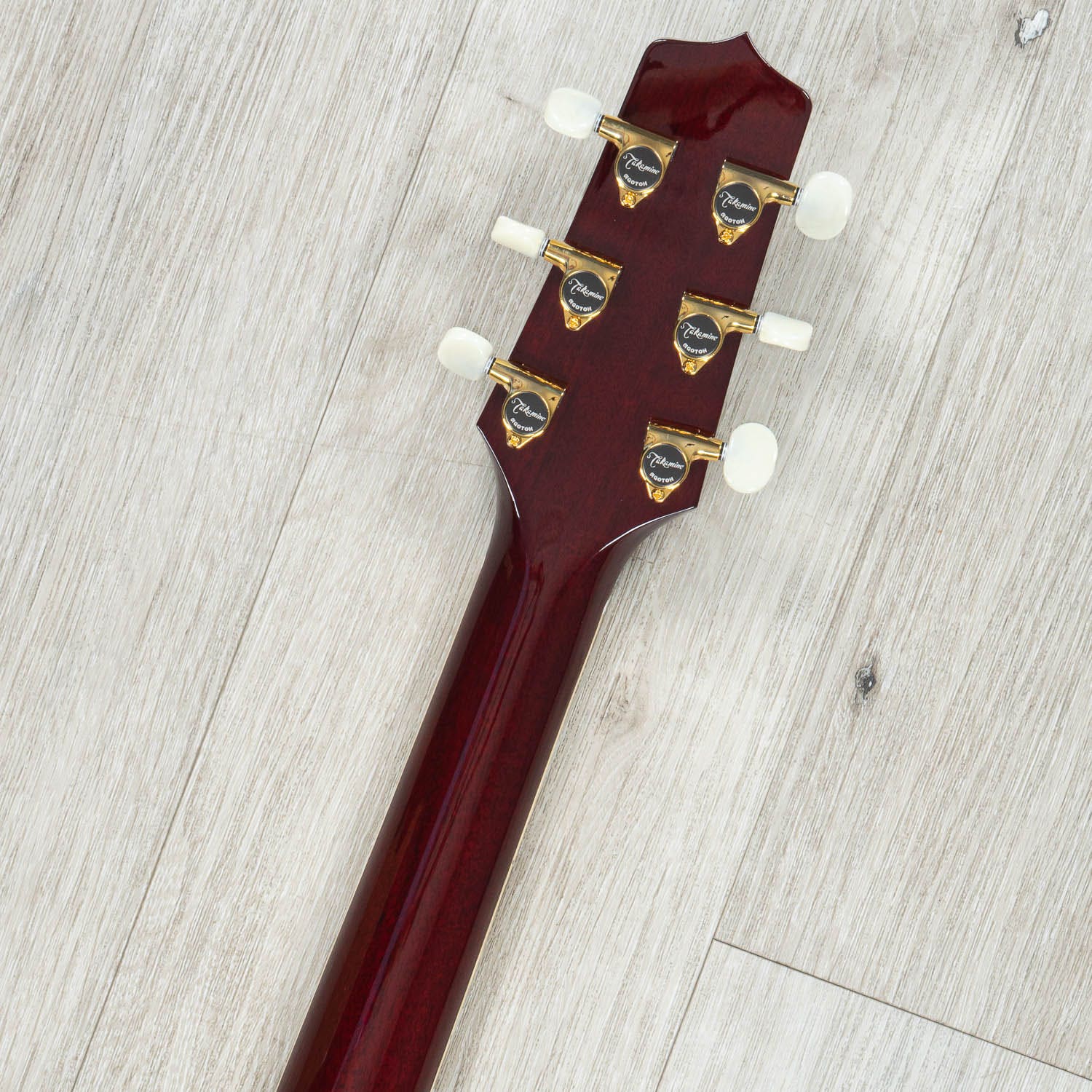Takamine JJ325SRC John Jorgenson Signature Dreadnought Acoustic-Electric Guitar, Gloss Red