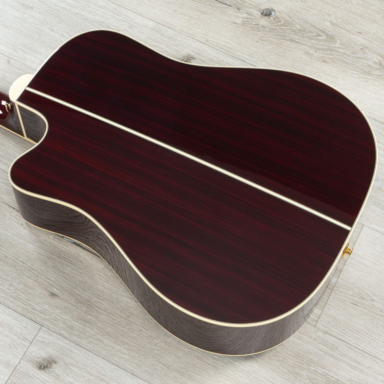 Takamine JJ325SRC John Jorgenson Signature Dreadnought Acoustic-Electric Guitar, Gloss Red