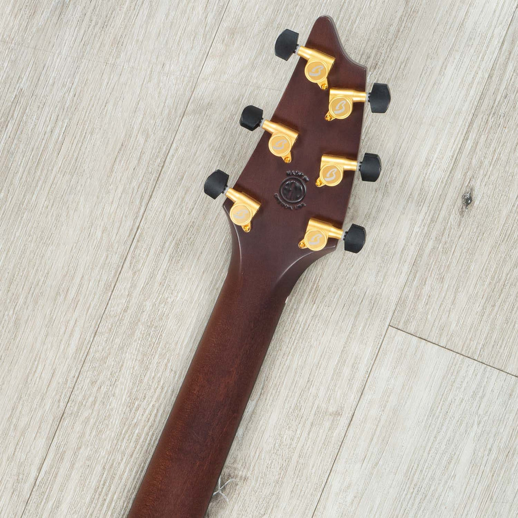 Breedlove Oregon Companion CE Acoustic-Electric Guitar, Myrtlewood Top, Old Fashioned Burst