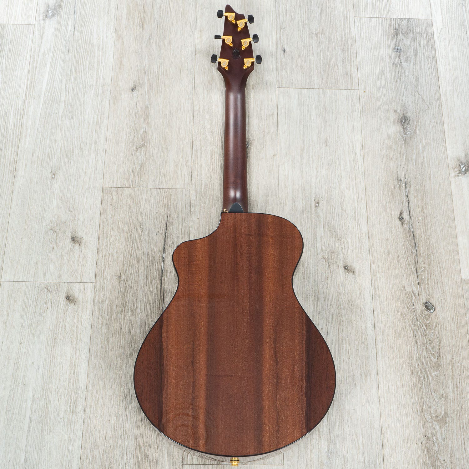 Breedlove Oregon Companion CE Acoustic-Electric Guitar, Myrtlewood Top, Old Fashioned Burst