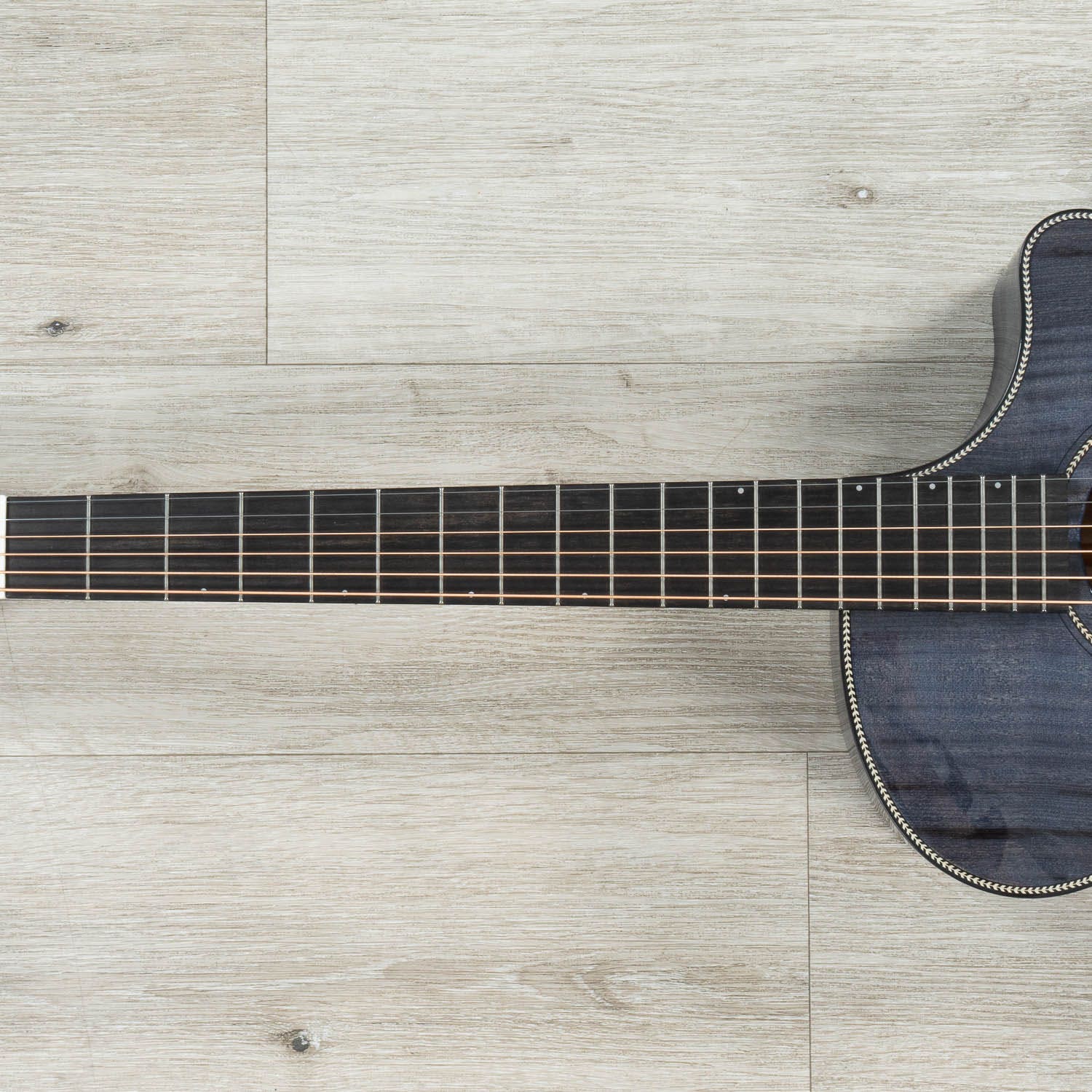 Breedlove Oregon Dreadnought Concerto CE Acoustic-Electric Guitar, Ebony Fretboard, Stormy Night