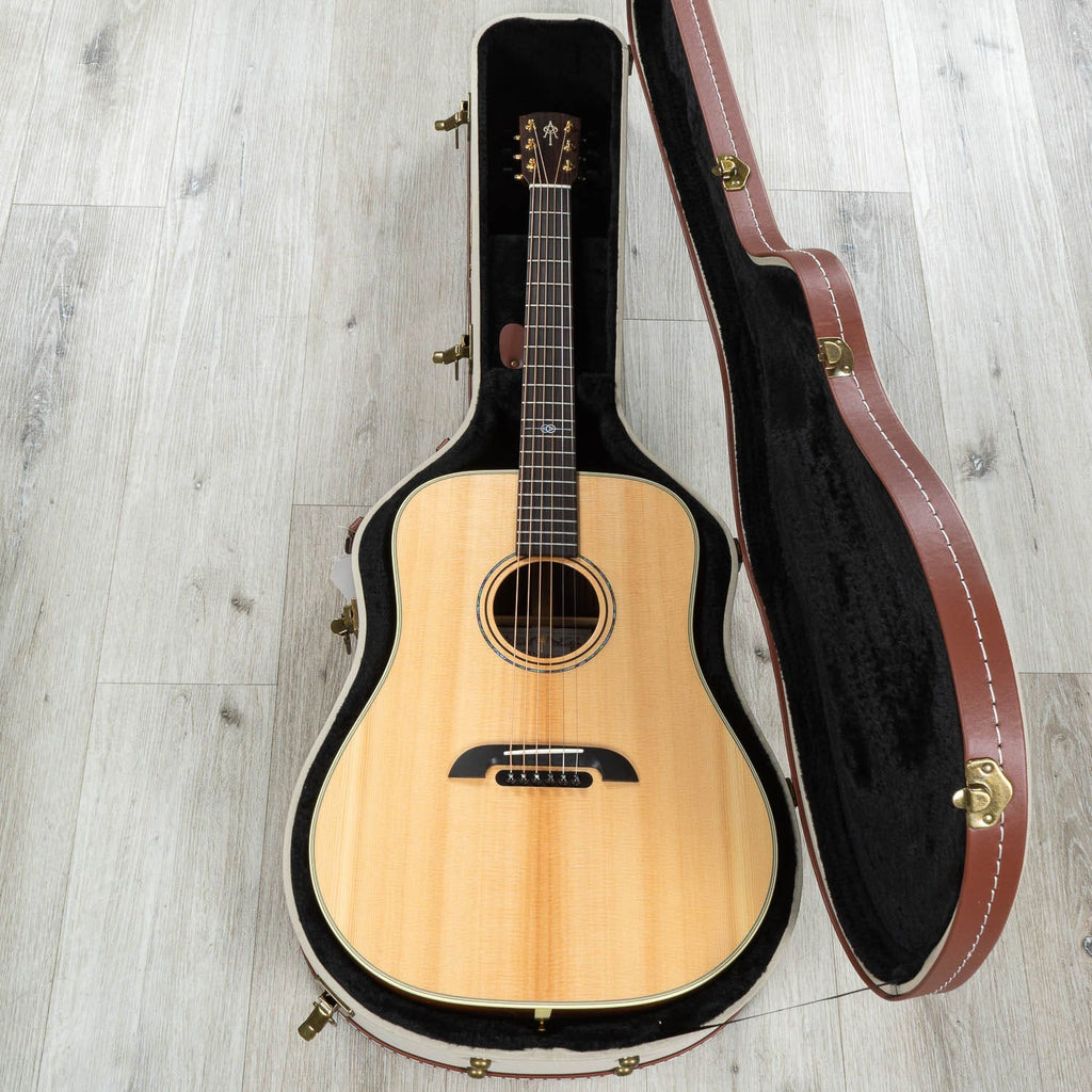 Alvarez DYM70 Yairi Masterworks Dreadnought Acoustic Guitar, Solid AAA Sitka Spruce Top, Natural