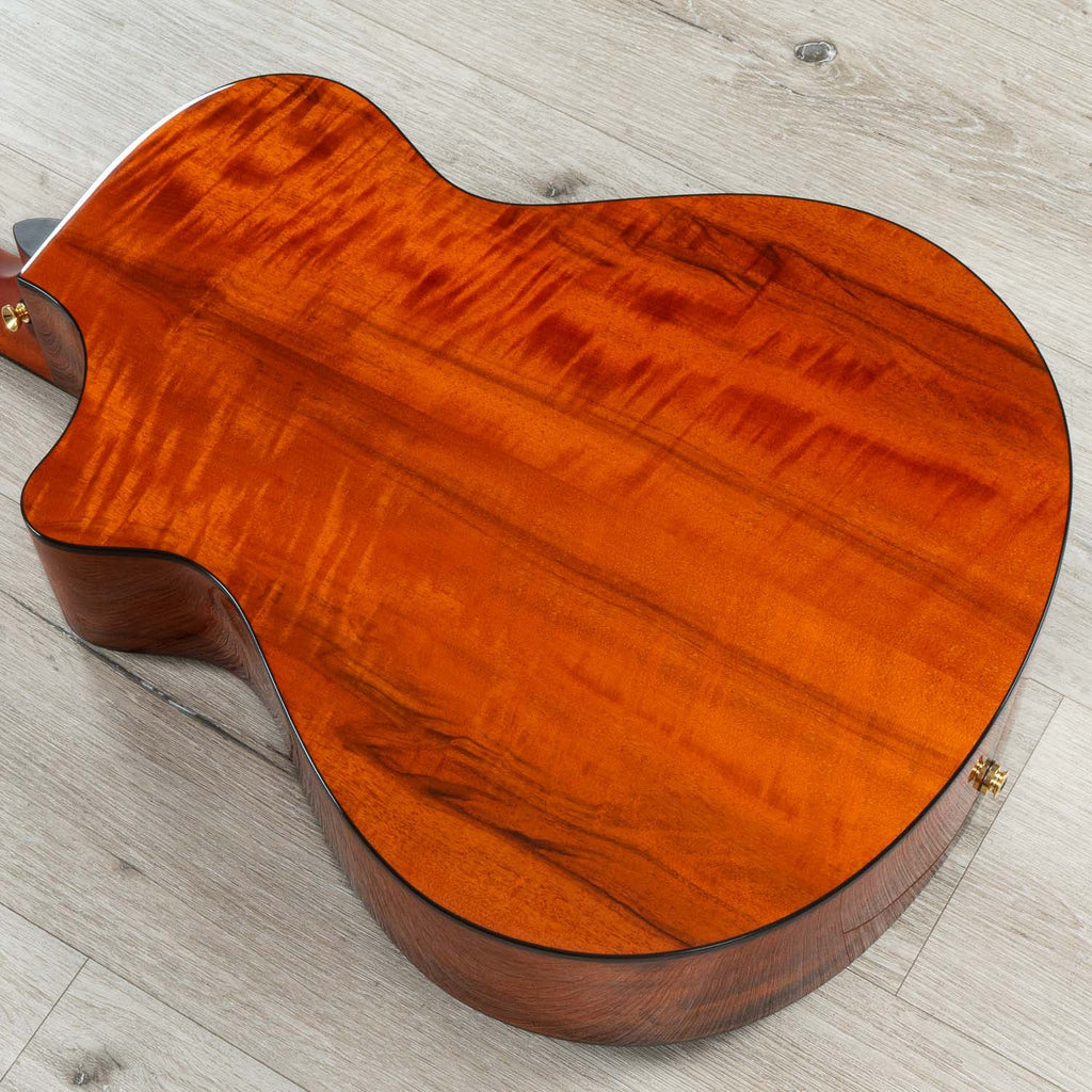 Breedlove Jeff Bridges Signature Oregon Dreadnought Concerto CE Acoustic-Electric Guitar, Bourbon Burst