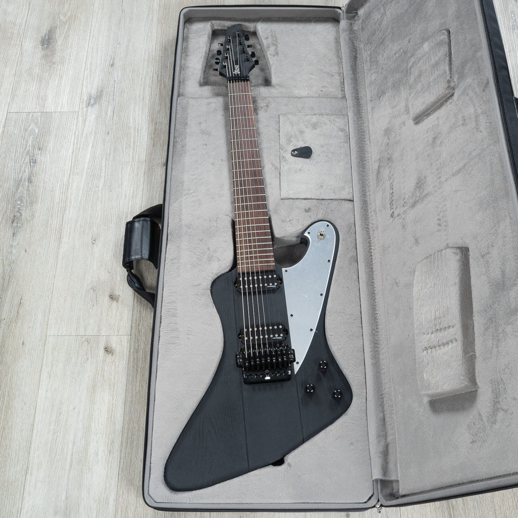 Ibanez FTM33 WK Fredrik Thordendal Signature 8-String Electric Guitar, Rosewood Fingerboard, Hard Case - Weathered Black