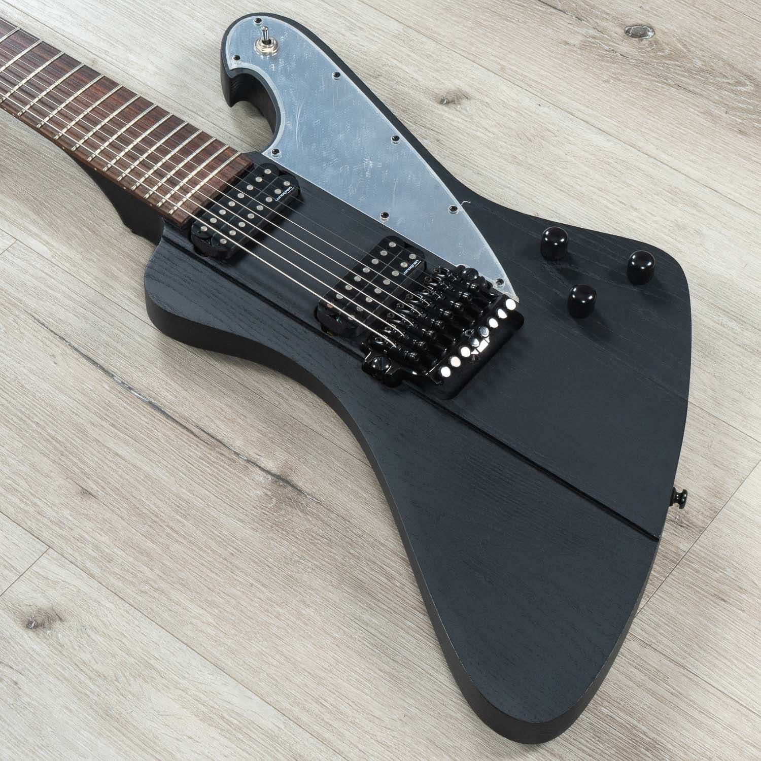 Ibanez FTM33 WK Fredrik Thordendal Signature 8-String Electric Guitar, Rosewood Fingerboard, Hard Case - Weathered Black