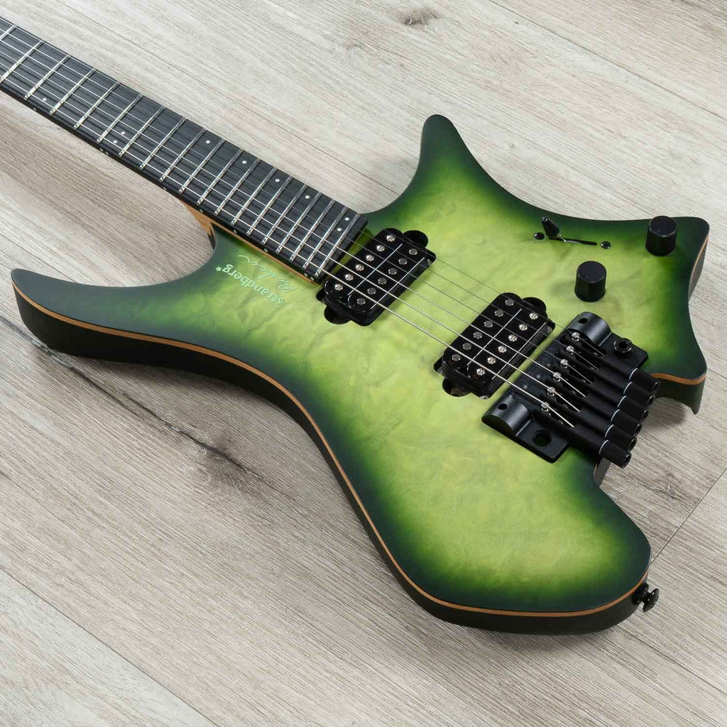 Strandberg Boden Prog NX 6 Multi-Scale Headless Electric Guitar, Earth Green