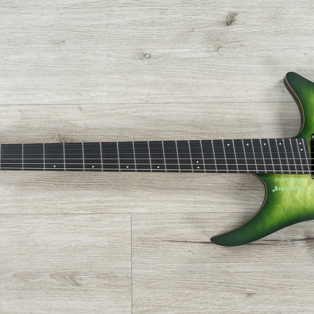 Strandberg Boden Prog NX 6 Multi-Scale Headless Electric Guitar, Earth Green