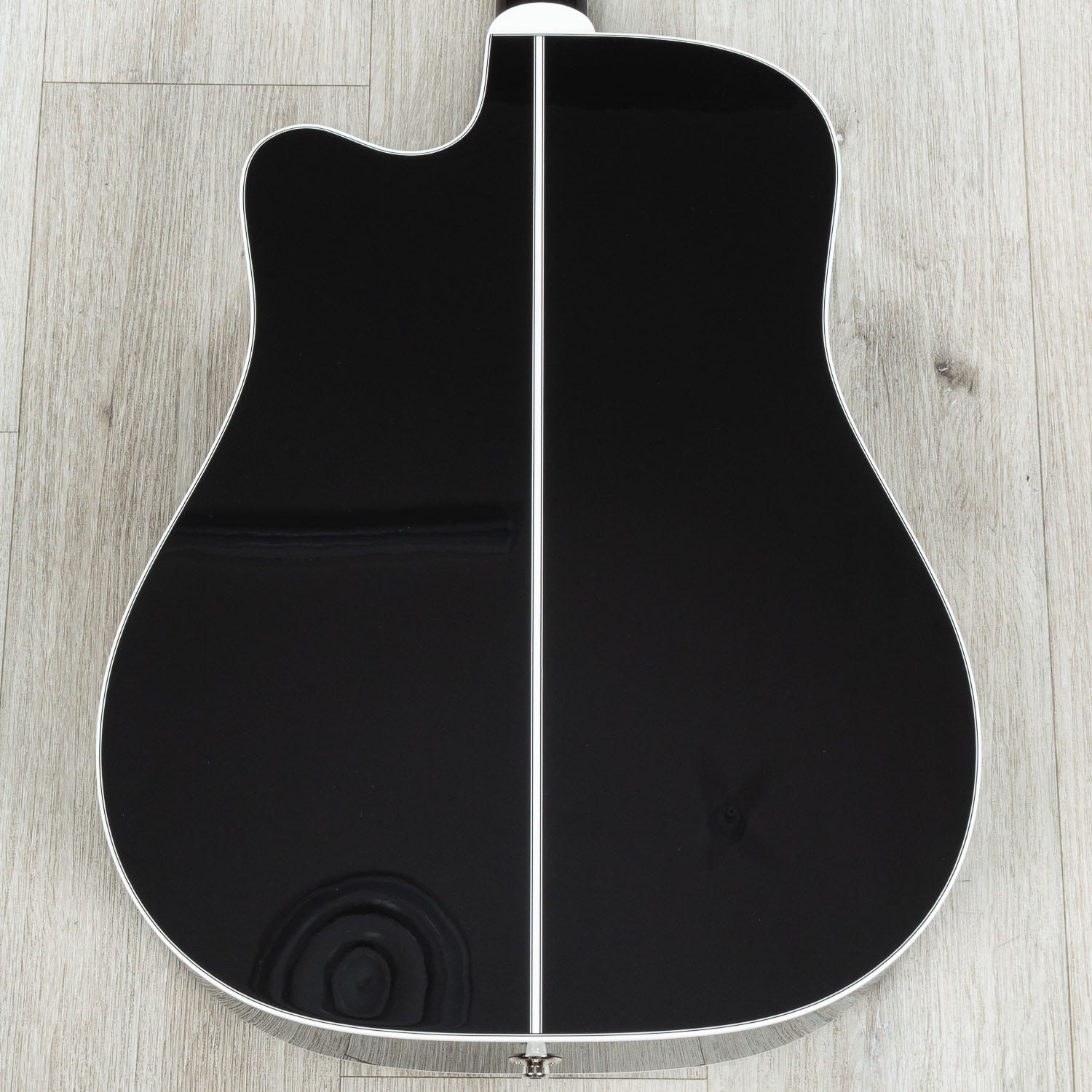 Takamine EF341DX Dreadnought Acoustic-Electric Guitar, Rosewood Fretboard, Black
