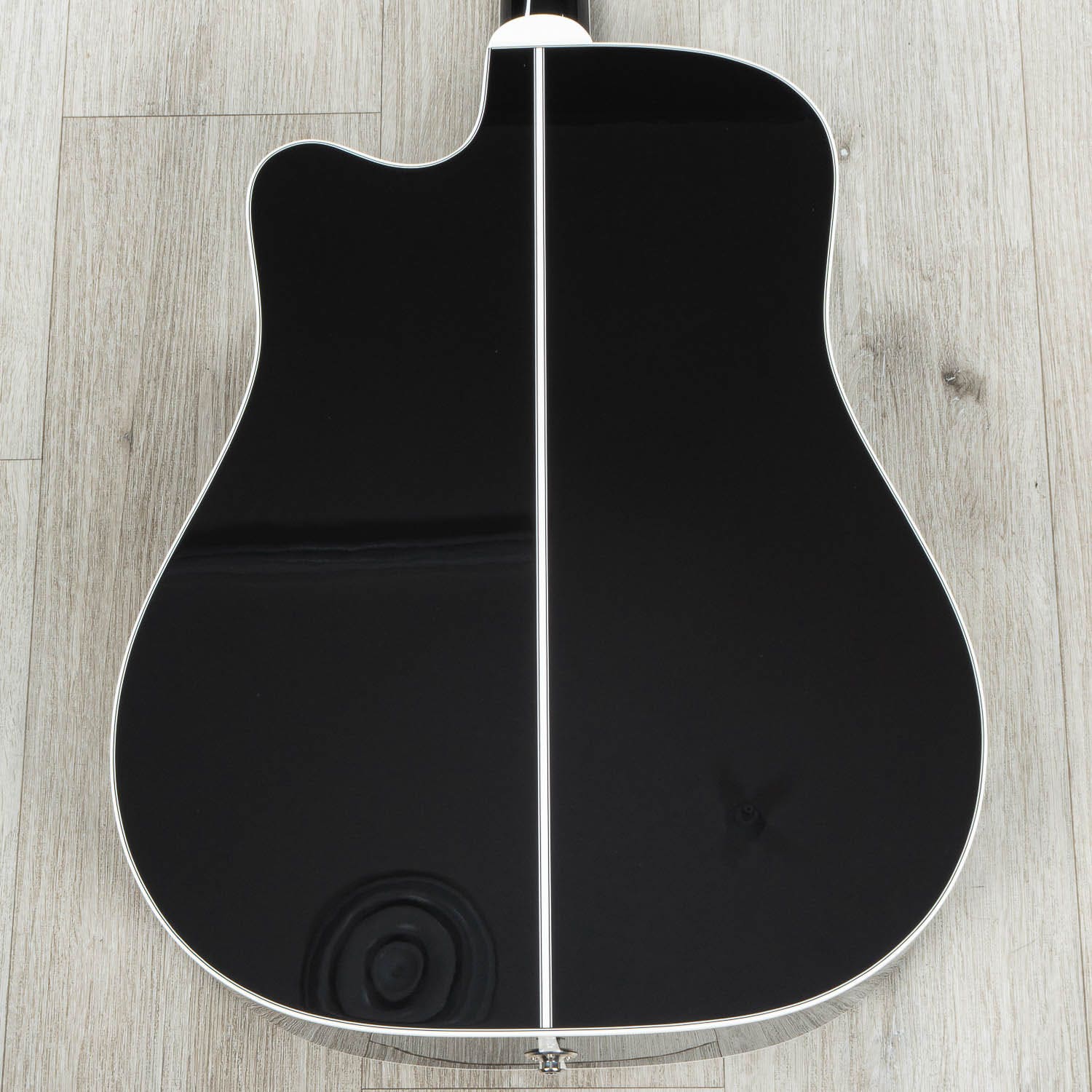 Takamine Deluxe Series EF341DX Dreadnought Acoustic-Electric Guitar, Rosewood Fretboard, Black