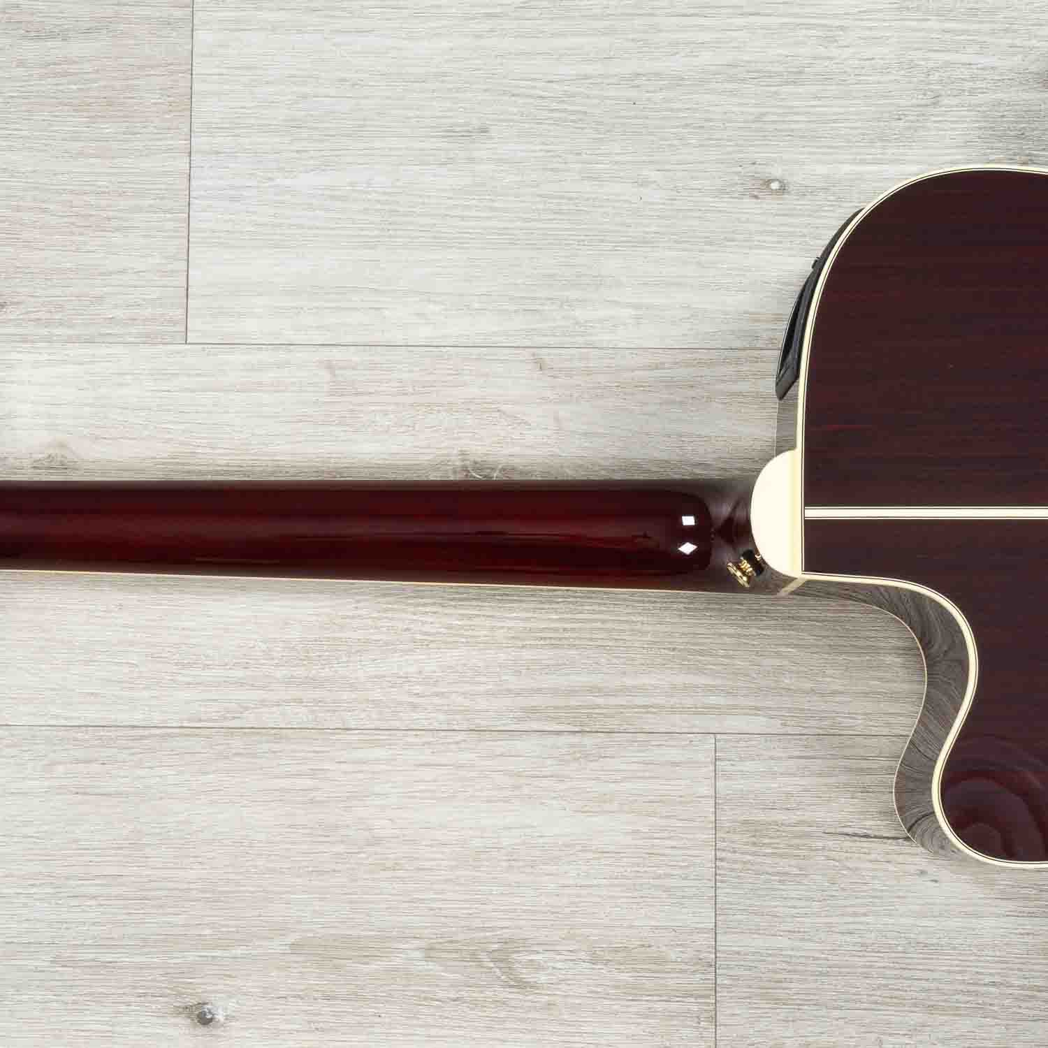 Takamine JJ325SRC John Jorgenson Dreadnought Signature Acoustic-Electric Guitar, Gloss Red