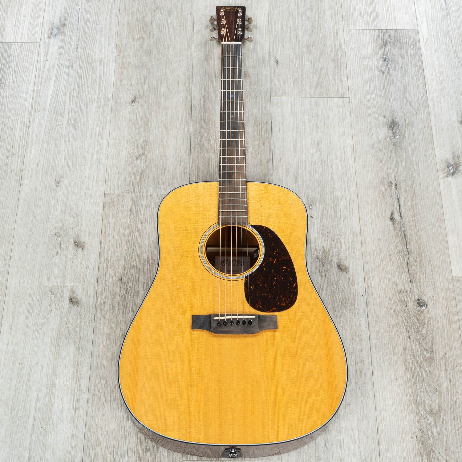 Martin Road Series DE Retro Plus Mahogany Dreadnought Acoustic-Electric Guitar, Torrefied Spruce Aging Toner