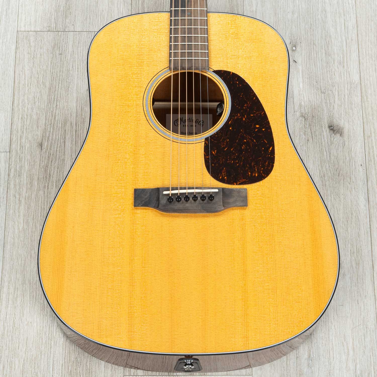 Martin Road Series DE Retro Plus Mahogany Dreadnought Acoustic-Electric Guitar, Torrefied Spruce Aging Toner