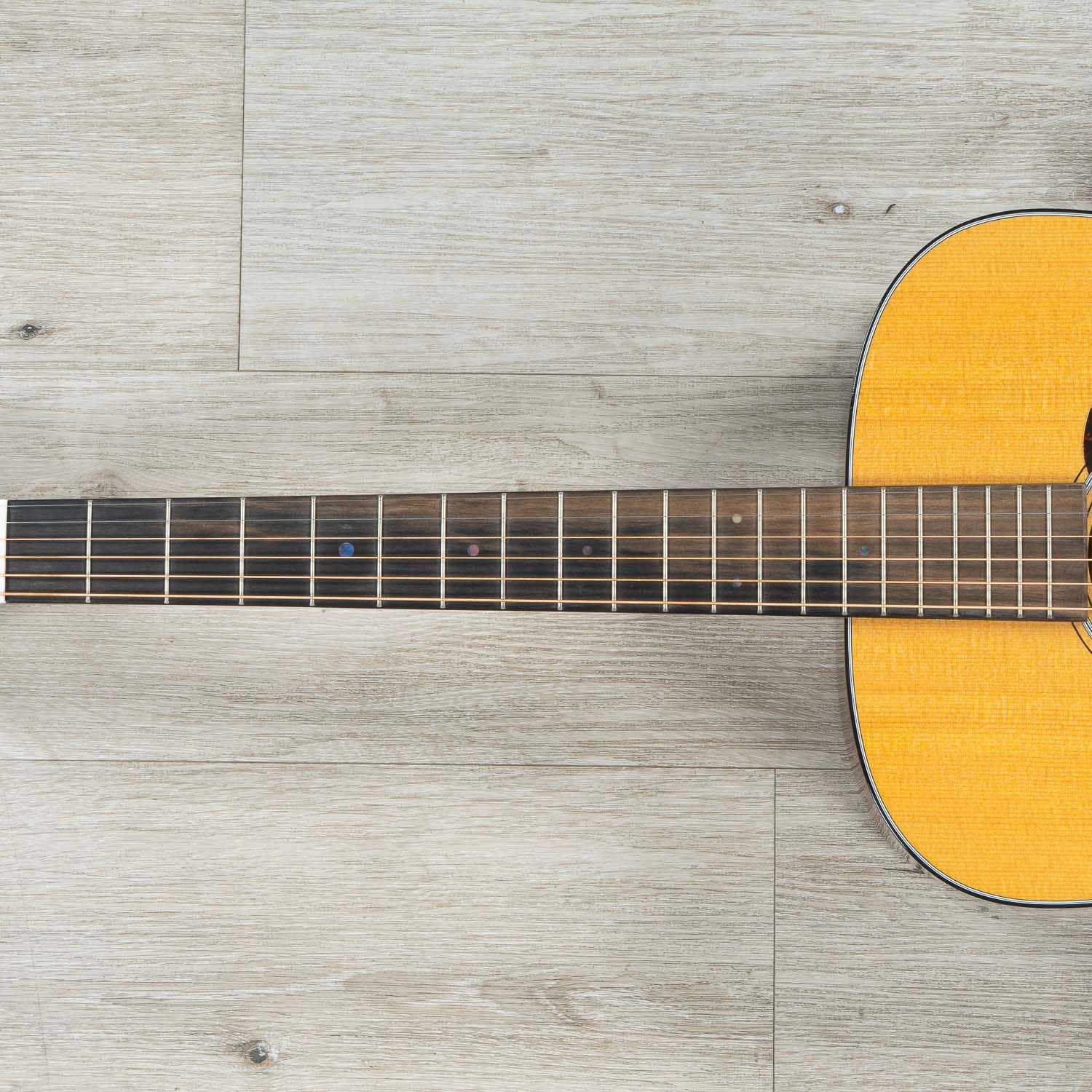 Martin Road Series DE Retro Plus Mahogany Dreadnought Acoustic-Electric Guitar, Torrefied Spruce Aging Toner