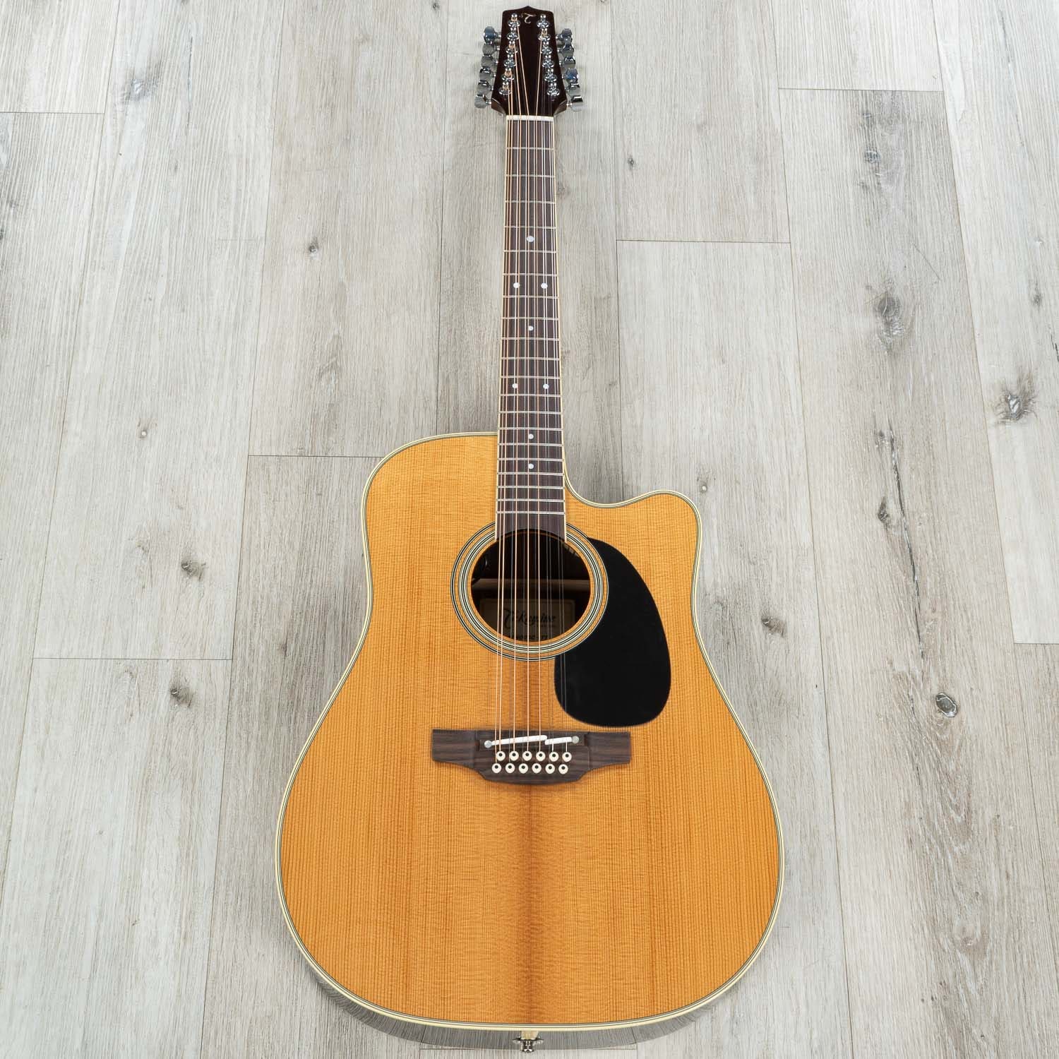 Takamine EF400SC TT 12-String Acoustic-Electric Guitar, Rosewood Fretboard, Solid Thermal Spruce Top