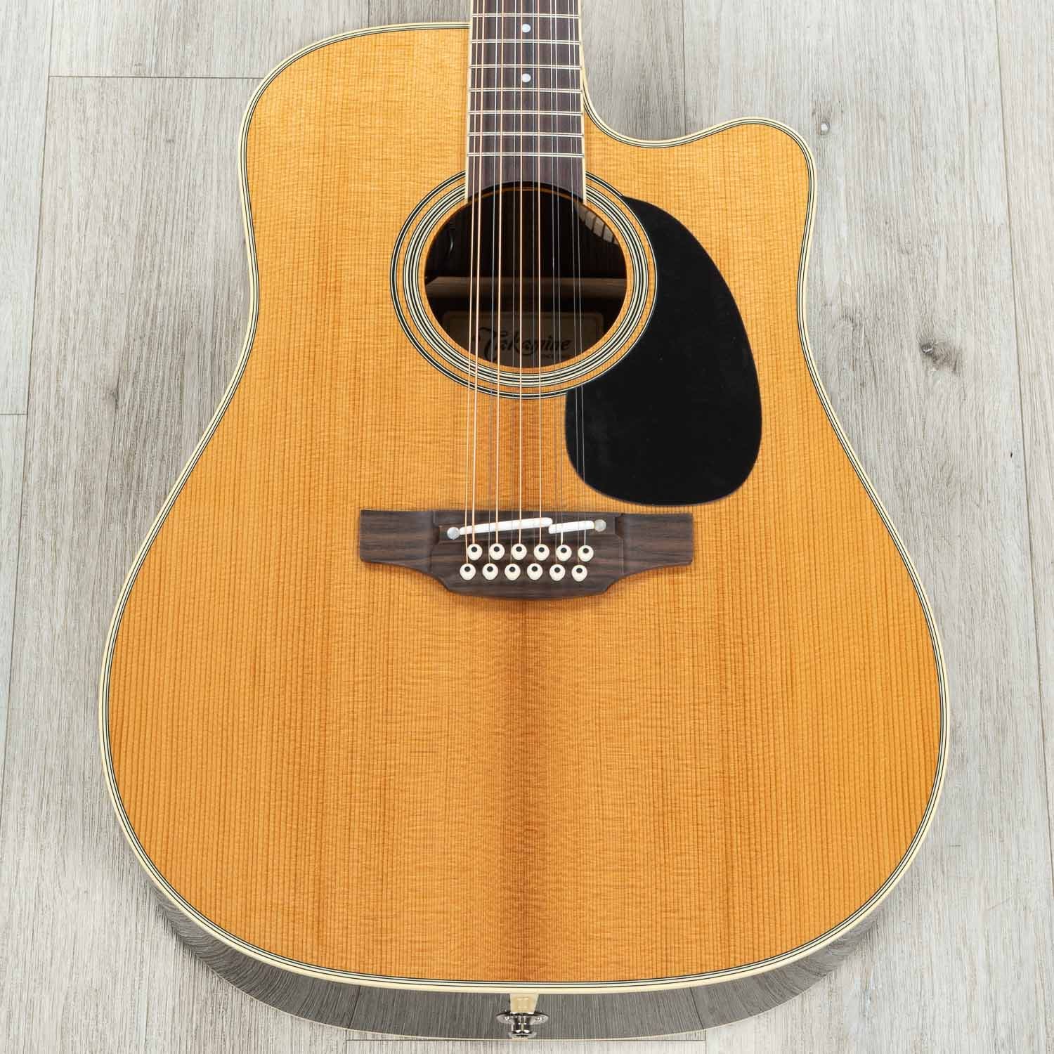 Takamine EF400SC TT 12-String Acoustic-Electric Guitar, Rosewood Fretboard, Solid Thermal Spruce Top