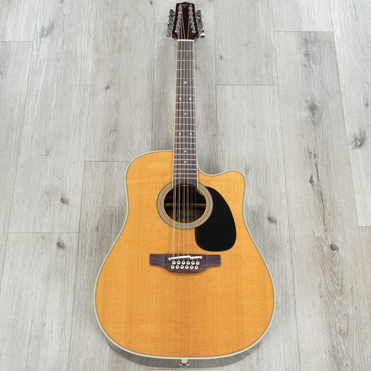 Takamine EF400SC TT 12-String Acoustic-Electric Guitar, Rosewood Fingerboard, Solid Thermal Spruce Top
