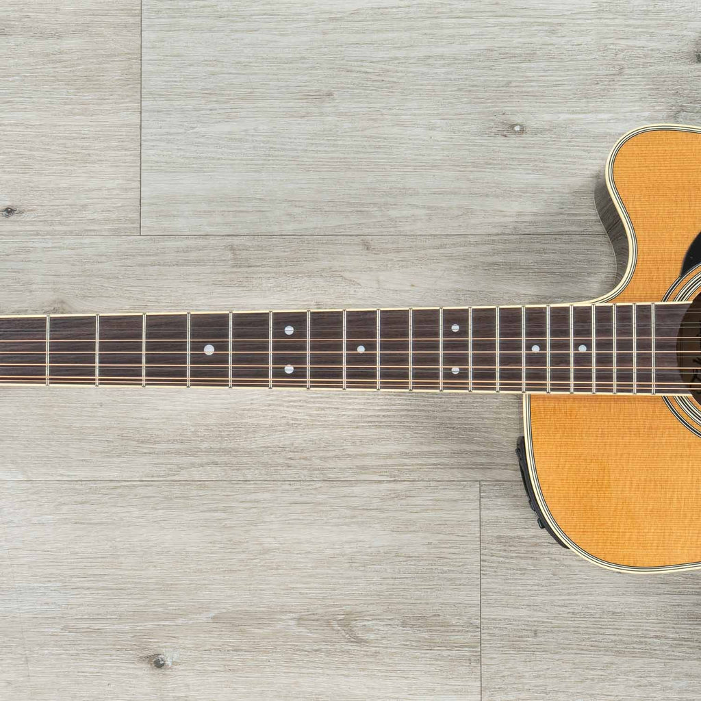 Takamine EF400SC TT 12-String Acoustic-Electric Guitar, Rosewood Fingerboard, Solid Thermal Spruce Top
