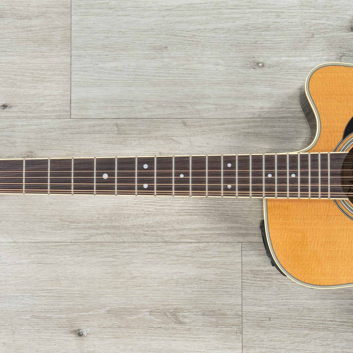 Takamine EF400SC TT 12-String Acoustic-Electric Guitar, Rosewood Fingerboard, Solid Thermal Spruce Top