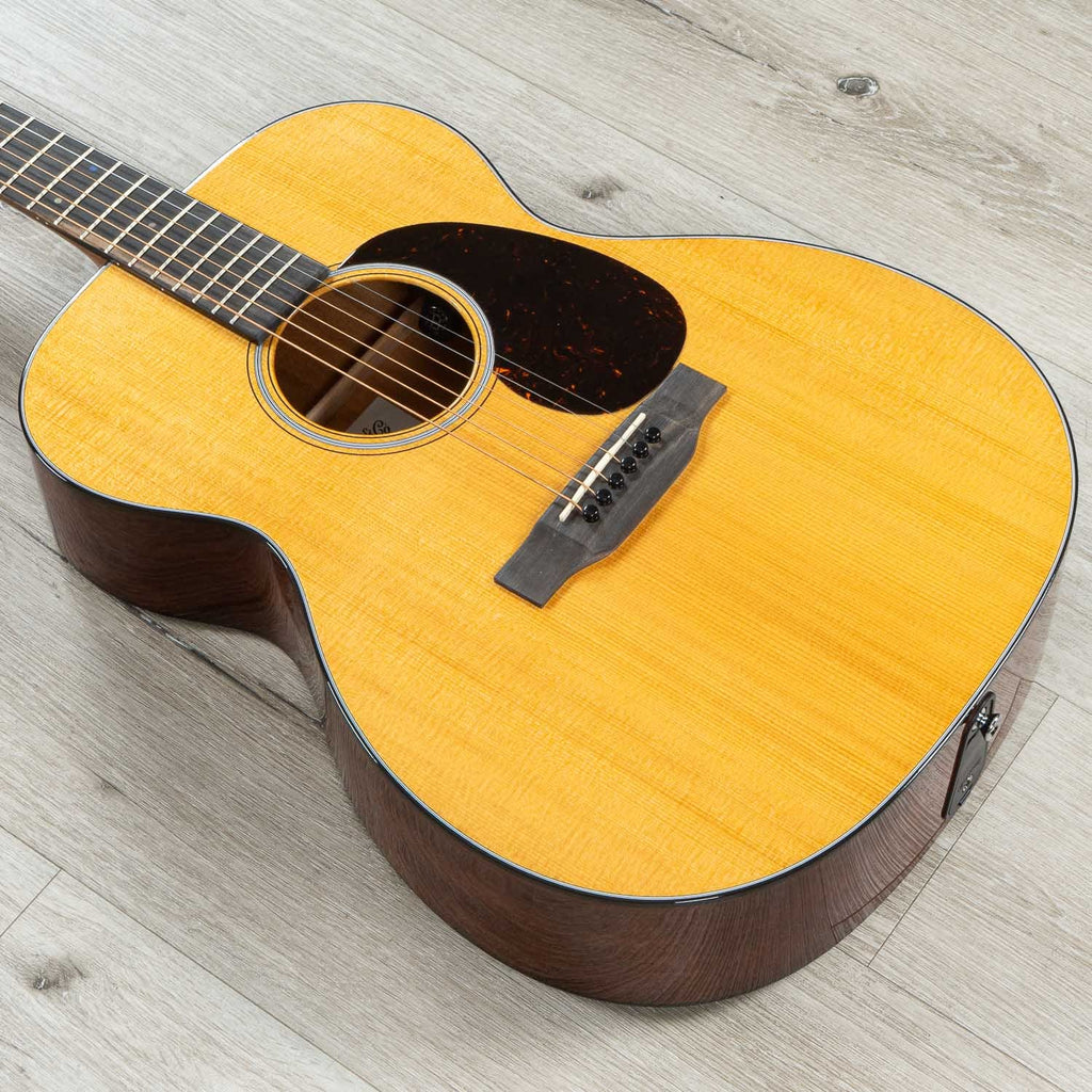 Martin Road Series 000E Retro Plus Mahogany Acoustic-Electric Guitar, Torrefied Spruce Aging Toner