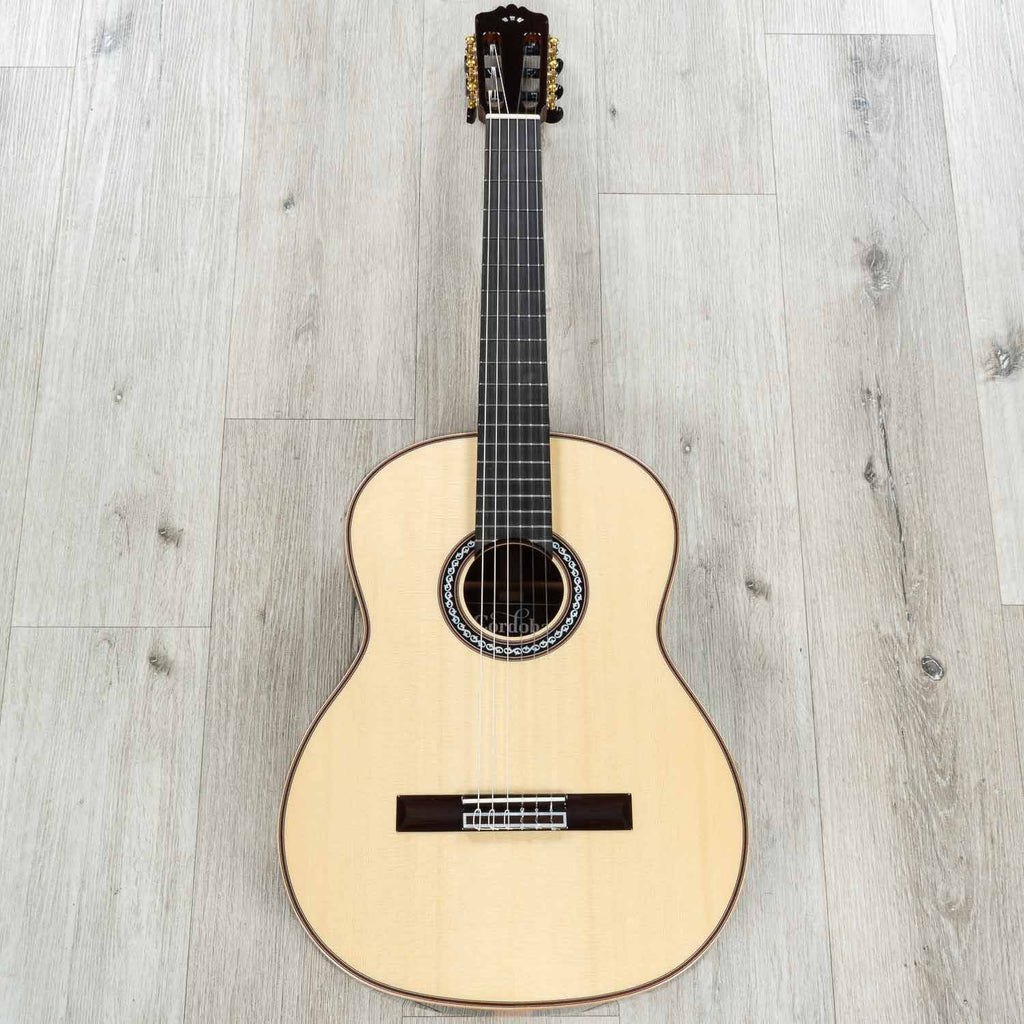 Cordoba 06541 C12 SP Classical Nylon-String Acoustic Guitar, Solid European Spruce Top