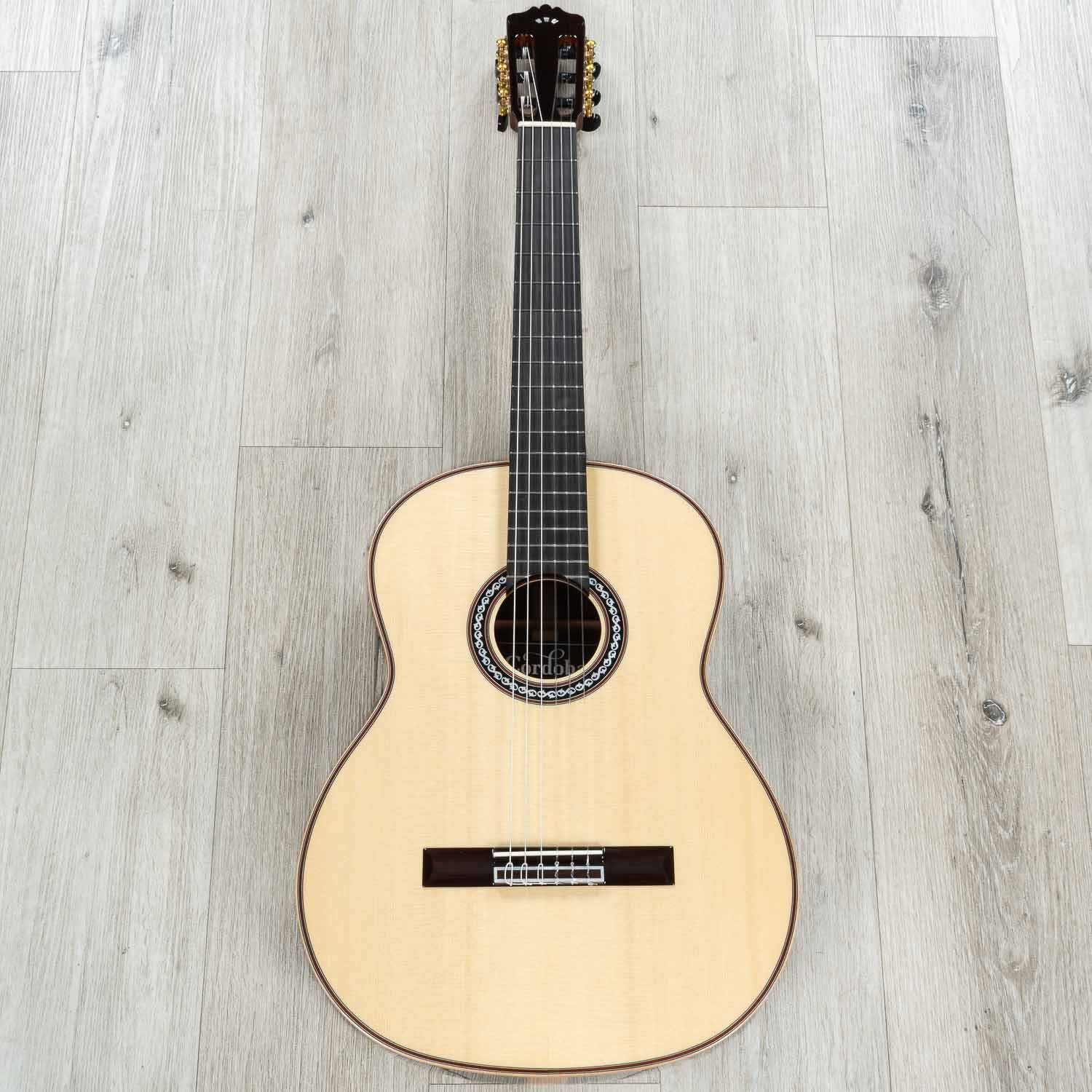 Cordoba 06541 C12 SP Classical Nylon-String Acoustic Guitar, Solid European Spruce Top