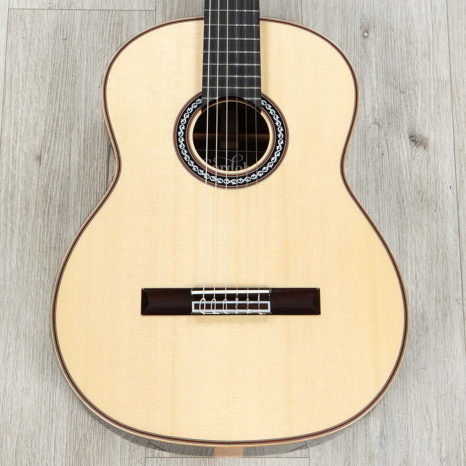 Cordoba 06541 C12 SP Classical Nylon-String Acoustic Guitar, Solid European Spruce Top