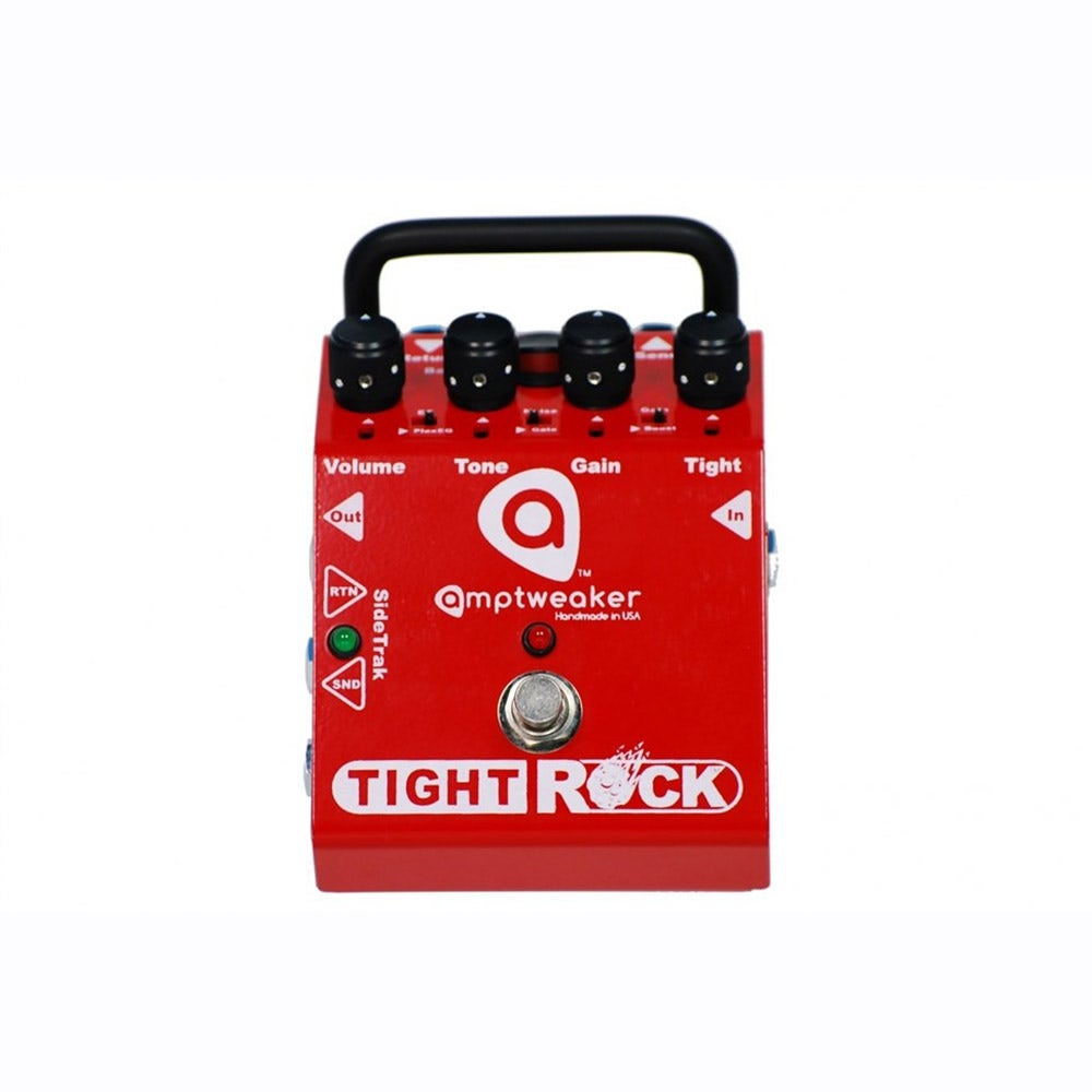 Amptweaker Tight Rock Distortion Guitar Effects Pedal with SideTrak