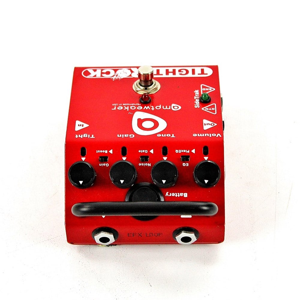 Amptweaker Tight Rock Distortion Guitar Effects Pedal with SideTrak