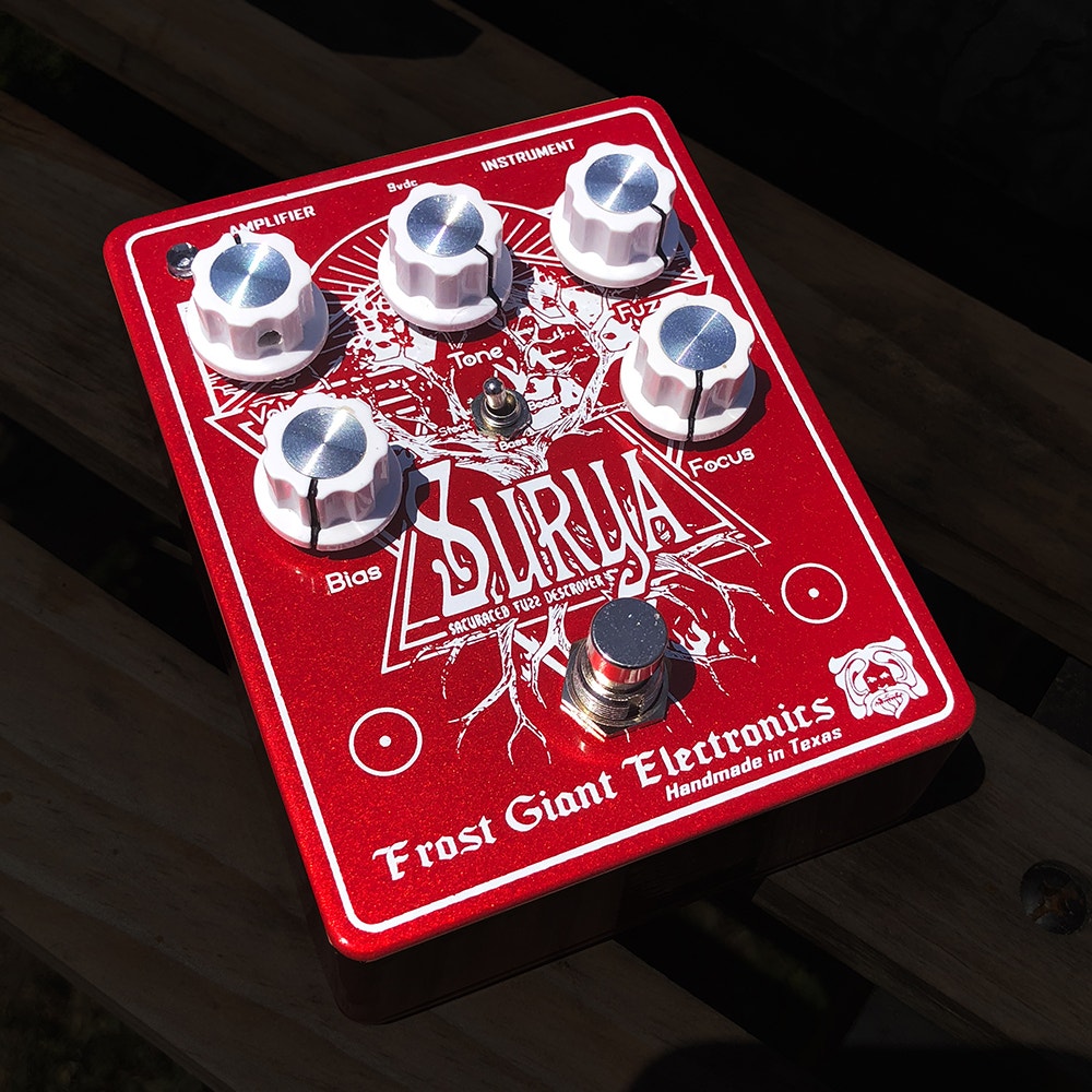 Frost Giant Electronics Surya Pedal, Heavy Gain Fuzz Beast