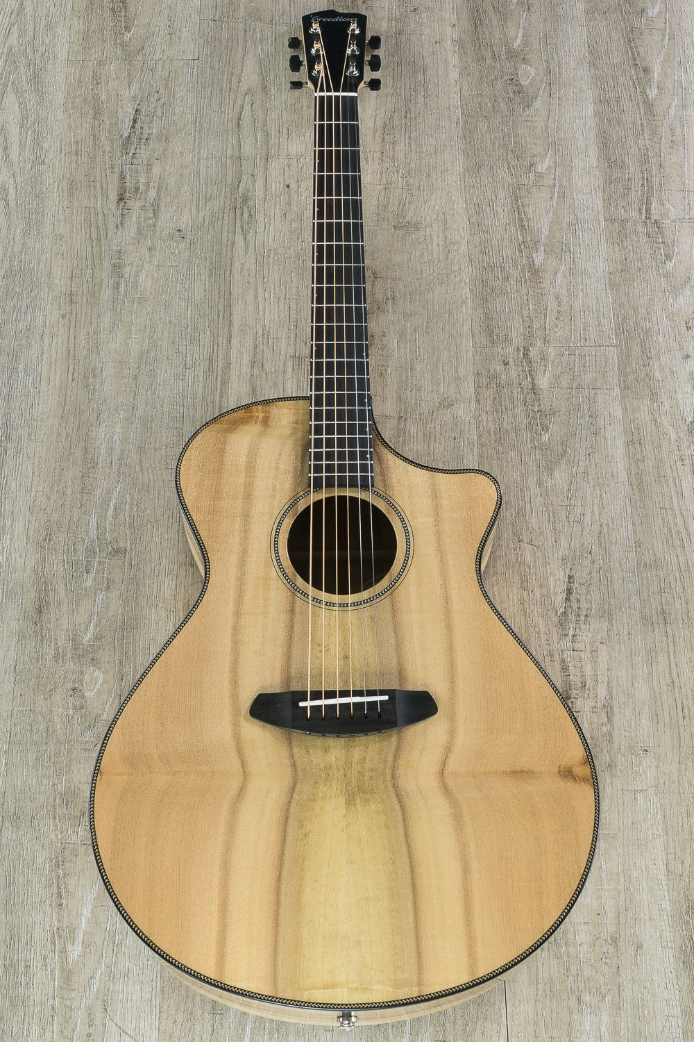 2019 NOS Breedlove Oregon Concerto CE Acoustic-Electric Guitar, Myrtlewood - Myrtlewood, LR Baggs EAS VTC Preamp, Hard Case