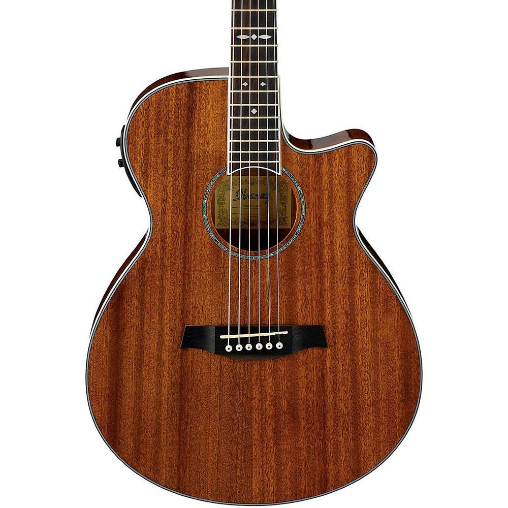 Ibanez AEG12IINT 6-String Acoustic-Electric Guitar - Natural (B-Stock)