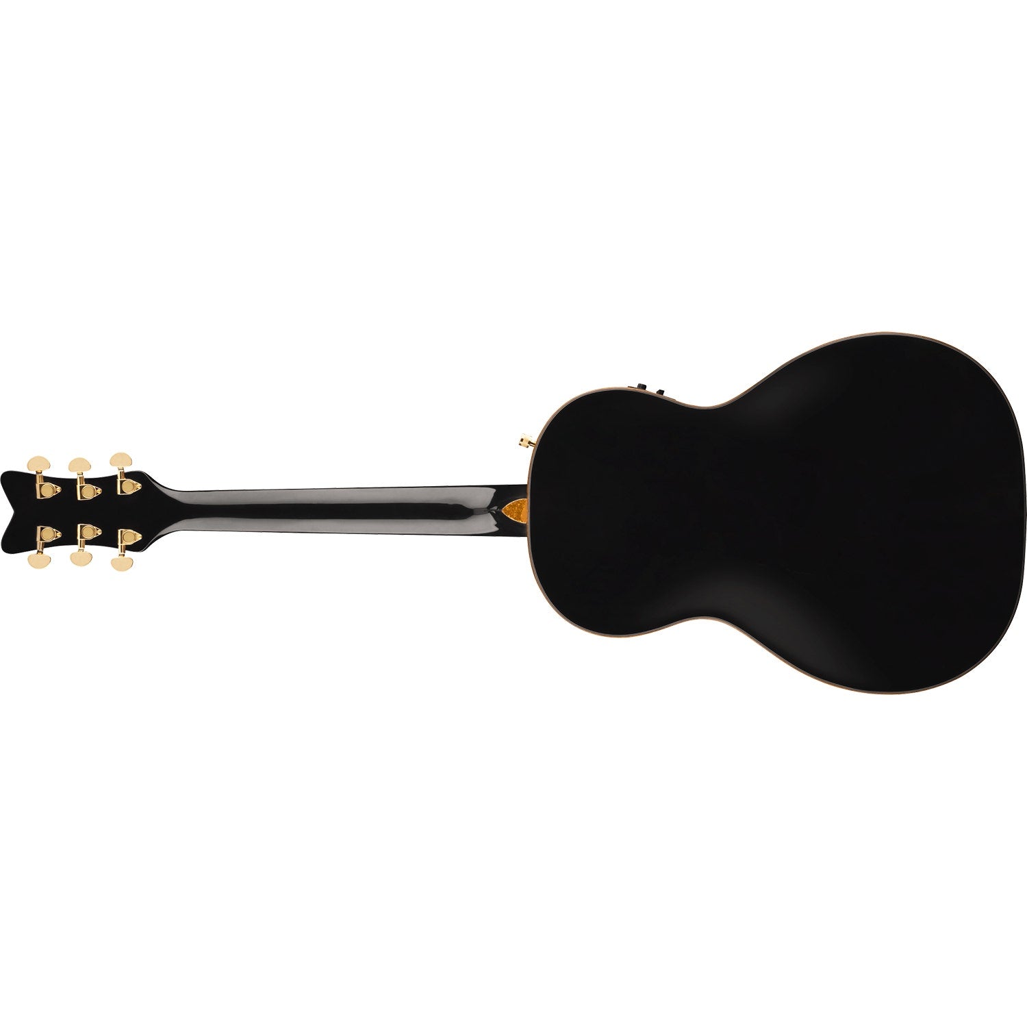 Gretsch G5021E Rancher Penguin Parlor Acoustic Electric Guitar, Black