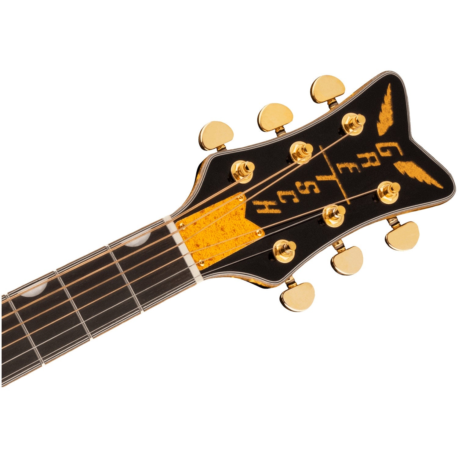 Gretsch G5021E Rancher Penguin Parlor Acoustic Electric Guitar, Black