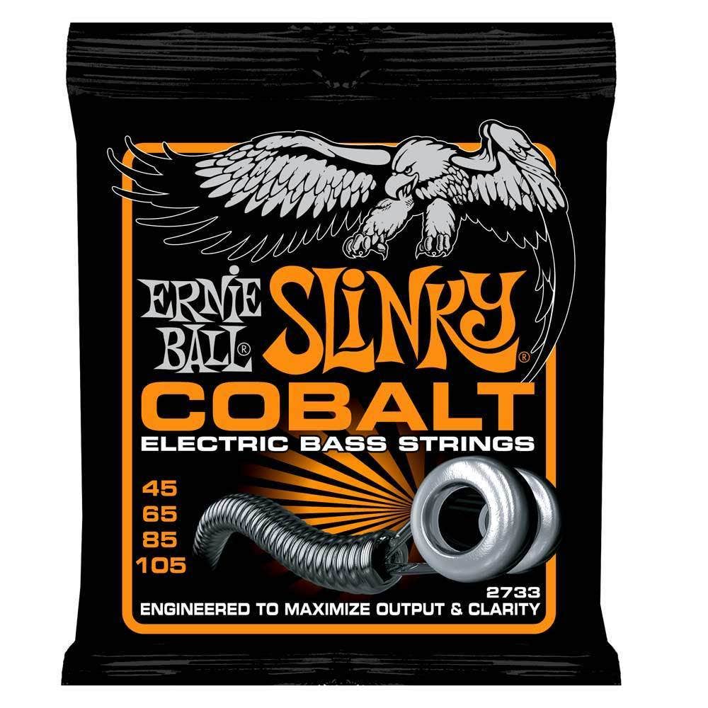 Ernie Ball 2733 Cobalt Hybrid Slinky Electric Bass Strings (45-105)