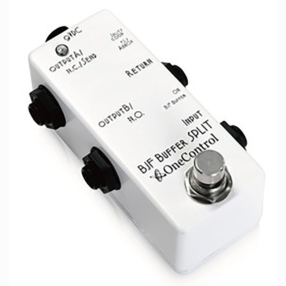 One Control BJF Buffer Split Pedal