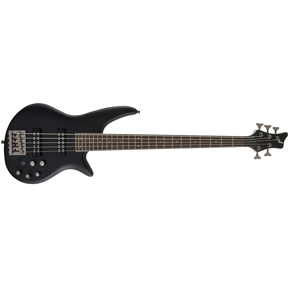 Jackson Guitars JS Series Spectra Bass Guitar JS3V, 5-String, Laurel Fingerboard, Satin Black