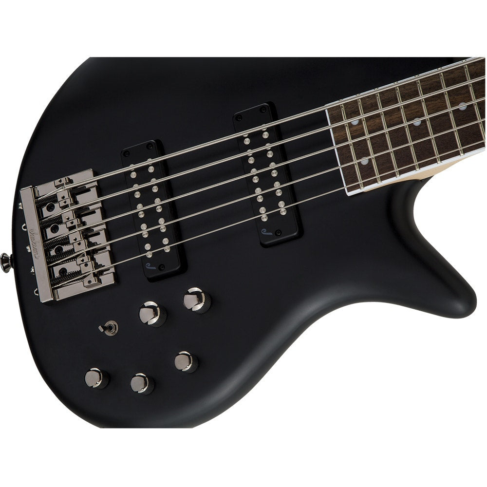 Jackson Guitars JS Series Spectra Bass Guitar JS3V, 5-String, Laurel Fingerboard, Satin Black