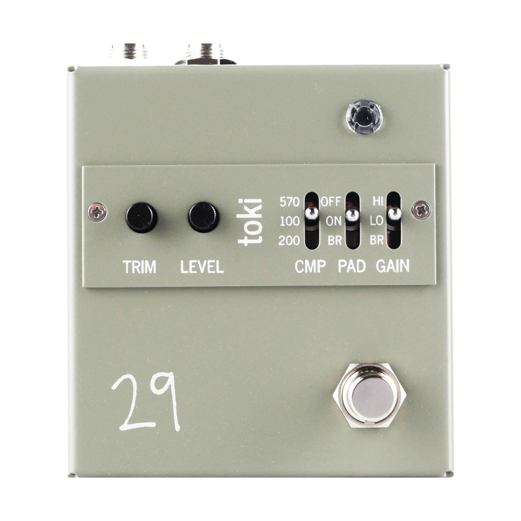 29 Pedals TOKI Fuzzy Driver Fuzz Guitar Effect Pedal